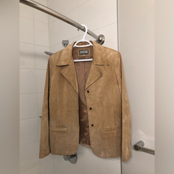 Vintage Suede Blazer - Picture 1 of 8